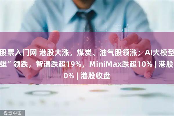 股票入门网 港股大涨，煤炭、油气股领涨；AI大模型“双雄”领跌，智谱跌超19%，MiniMax跌超10% | 港股收盘